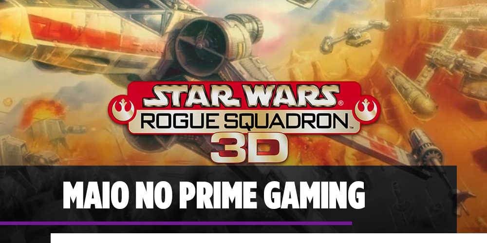 Star Wars: Rogue Squadron 3D e mais 14 jogos grátis no Prime Gaming em maio