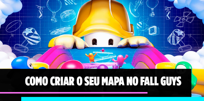 FALL GUYS CONSTRUÇÃO CRIATIVA in 2023